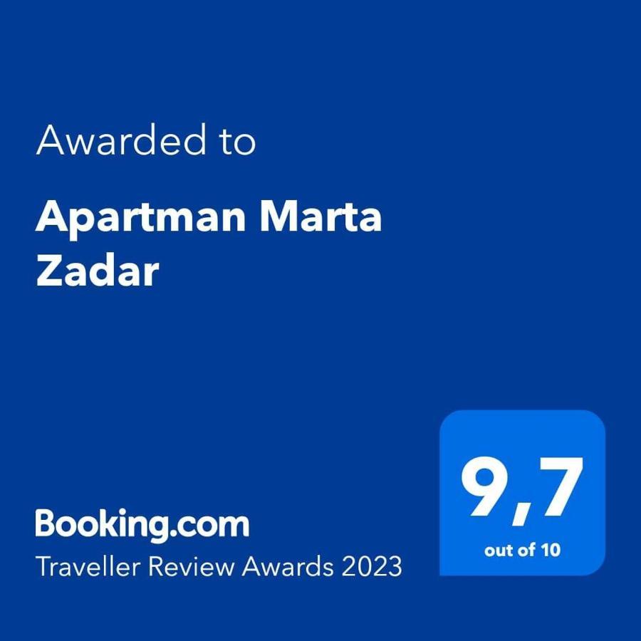 Apartman Marta Zara Esterno foto